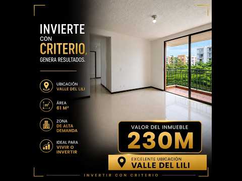 Apartamentos, Venta, Valle del Lili - $244.080.000
