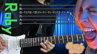 Charly Bliss - Ruby Tabs / Cover / Tutorial / Solo / Guitar / Chords / Acordes