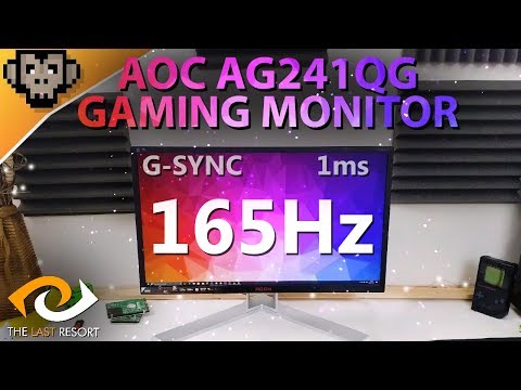 AOC AGON AG241QG - 24" Gaming Monitor | TLR REVIEW [Sponsored Video]