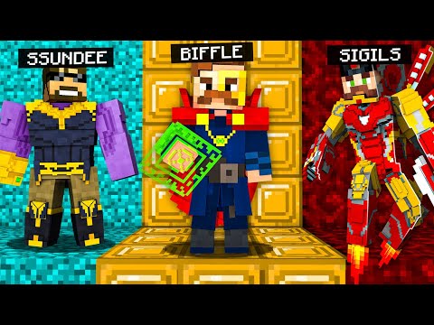 Biffle - Playing Super Hero Hide & Seek in Minecraft