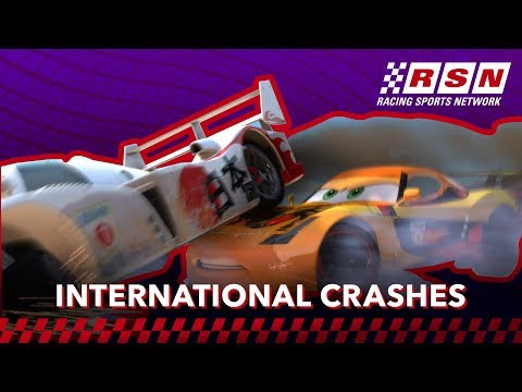 International Collisions | Racing Sports Network | Pixar Cars | @disneyjr