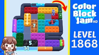 Soluzione del Livello 1868 di Color Block Jam