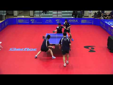 2016 NCTTA Nationals Men's Doubles 1/4 final - Chu/Chow (UNT) vs Li/Zhang (Mississippi)