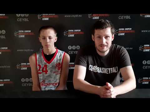 CEYBL U15 - Press conference, 13.10.2023, BA Young Diamonds - HAKRO Merlins Crailsheim