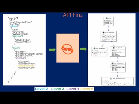 API Finz - Create Payload Request - Handle JSON With Multiple Nested Levels