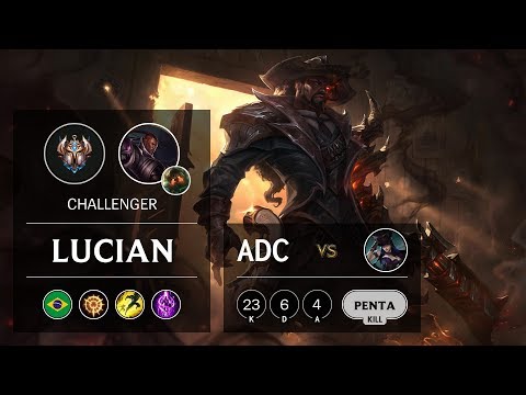 Lucian ADC vs Caitlyn - BR Challenger Patch 9.23