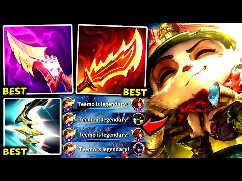 TEEMO TOP IS 100% UNFAIR AND EVERYONE HATES IT (1V5 WITH EASE) - 2025 Teemo TOP Gameplay Guide