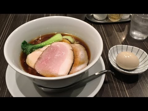 MICHELIN recognized Shoyu Ramen at Chuka Soba Mitsufuji in Tokyo