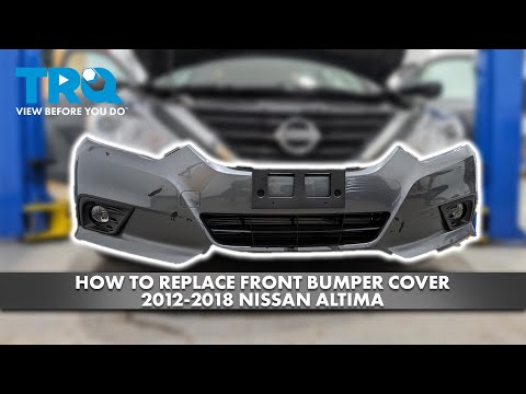 How to Replace Front Bumper Cover 2012-2018 Nissan Altima