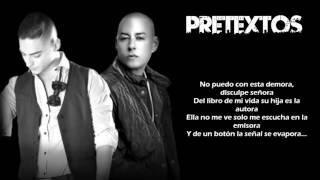 Pretextos - Maluma ft  Cosculluela ( Letra )