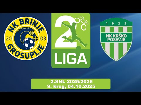 NK BRINJE GROSUPLJE : NK KRŠKO POSAVJE