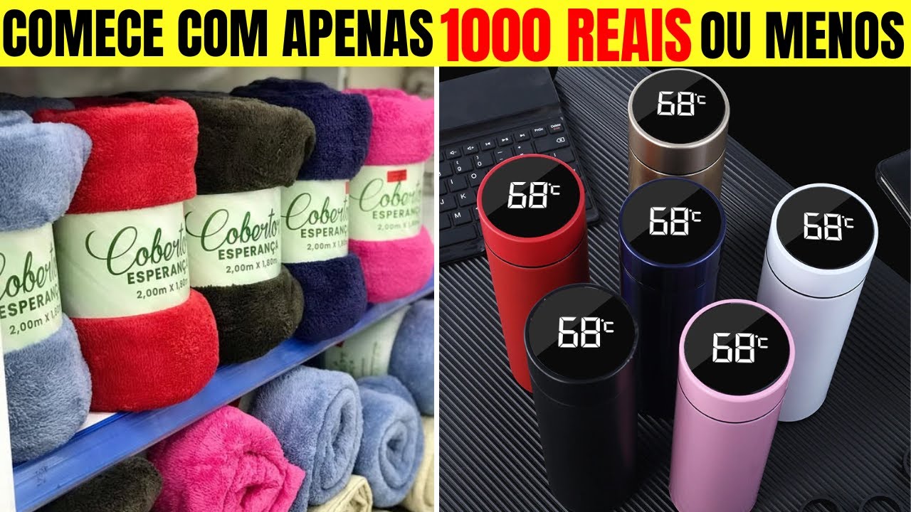 O que comprar com 1000 Reais para revender?