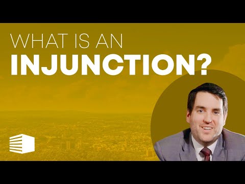 What is an Injunction?