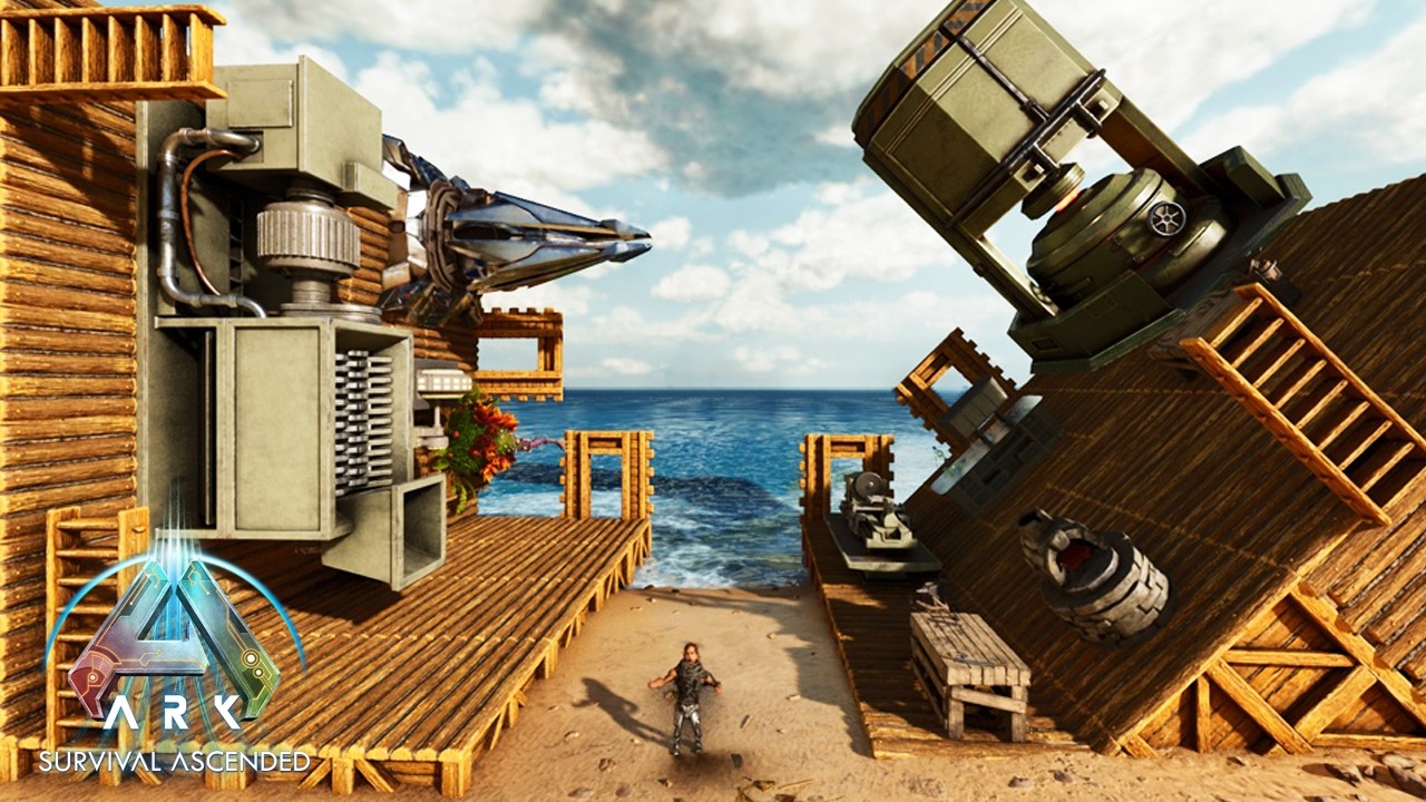 Sideways Building That is Consistently Straight - Ark Survival Ascended Building Tips