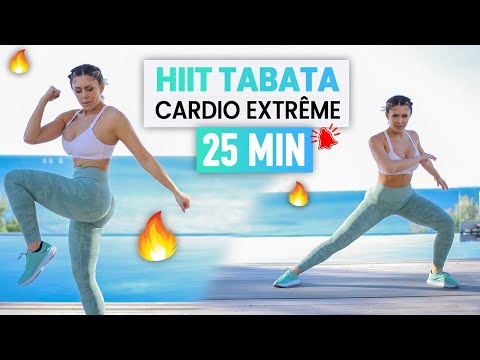 25 MIN HIIT TABATA CARDIO EXTRÊME - Justine GALLICE #OZE5