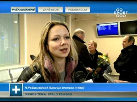 SPORT1: Europos čempionate medalį iškovojusi R.Paškauskienė tikėjosi prizinės vietos