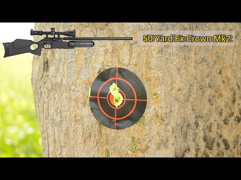 FX Crown MK2 compact|Accuracy test 50 Yard and 100 yards