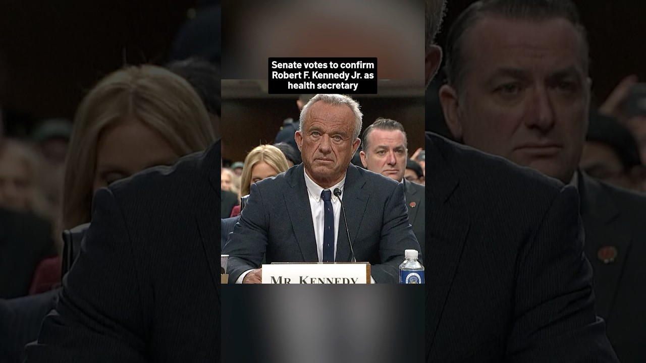 Senate votes to confirm Robert F. Kennedy Jr. as health secretary