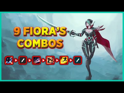 ALL FIORA COMPLETE COMBOS || WILD RIFT GUIDE