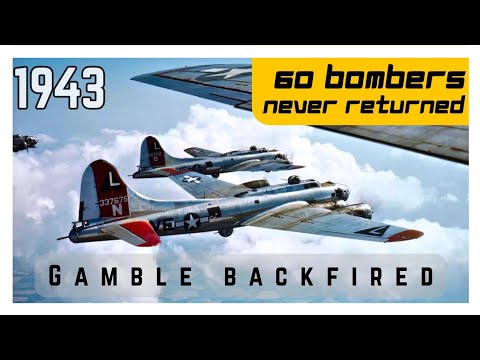 Daylight Bombing: The B 17 Fortress Gamble over  Schweinfurt  Regensburg.WW2 stories Documentary 