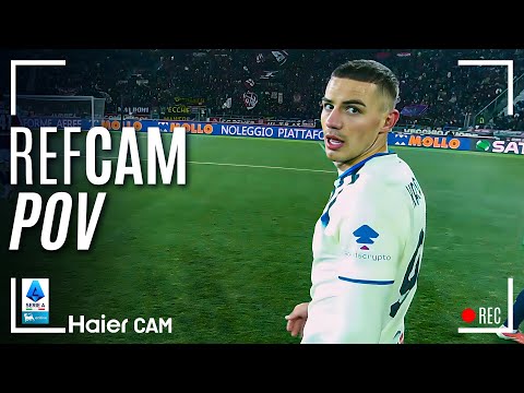 REF CAM POV: You Are The Referee in Bologna-Atalanta | HAIER CAM | Serie A 2025/26