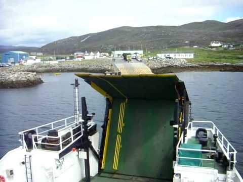 Landing Leverburgh/Harris