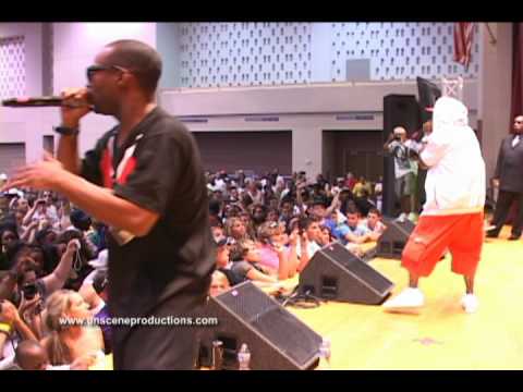 Three 6 Mafia Live OC Dub Car Show 2010