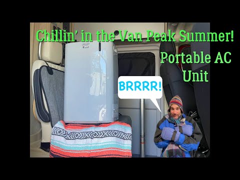 Portable AC unit for your van or  small RV - Inexpensive Alternative