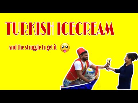 My Experience with TURKISH ICECREAM