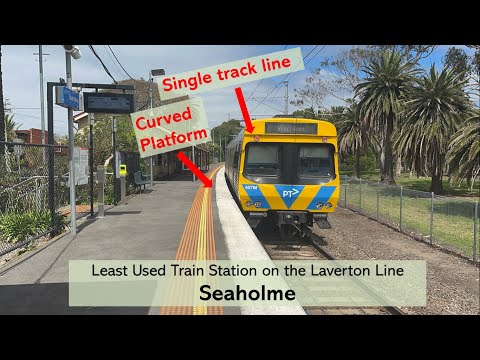Least Used Train Station on the Laverton Line - Seaholme Station