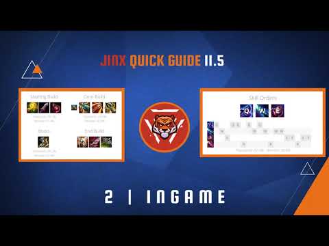 JINX GUIDE 11.3 | Item order & Build | League Tips & Tricks | Turbo Smurf EUW