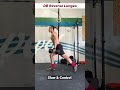 DB Reverse Lunges #AskKenneth