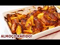 Lanche Rápido: Salsicha Assada com Batatas e Maionese
