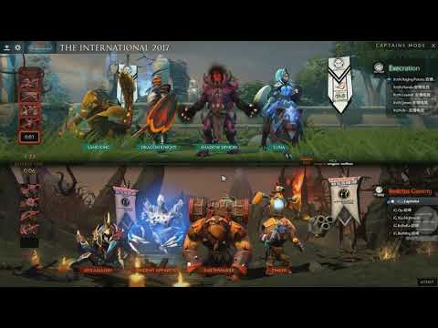 Invictus Gaming vs Execration Game 1   TI7  Group Stage