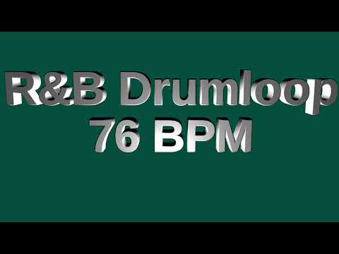 R&B Drum Loop 76 BPM