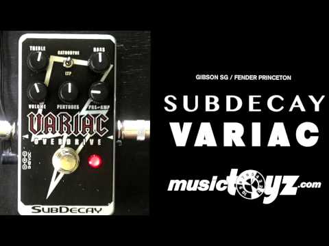 Subdecay Variac Overdrive Guitar Pedal