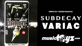Subdecay Variac Overdrive Guitar Pedal