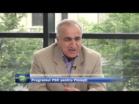 Emisiunea Electorală – 19 mai 2016 – Cristian Ganea