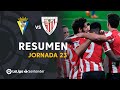 Resumen de Cádiz CF vs Athletic Club (0-4)