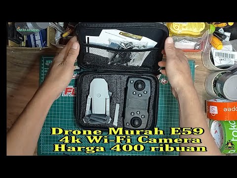 Drone Murah  E59 RC Drone 4K HD Camera 400 ribuan