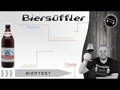 Huppendorfer Export - Biertest