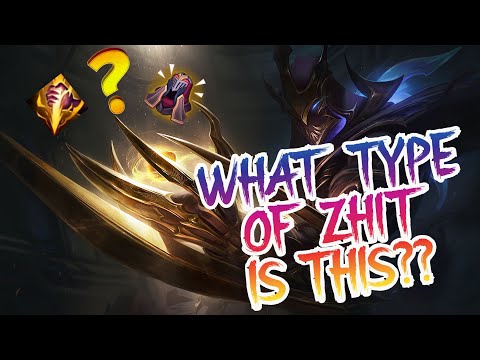 ZED JUNGLE BOREDOM: WE ZEDRVED OUR PURPOZED, URGOT DO YOUR THING! ZLOPPY, MENTAL, BUT ZTYLISH!