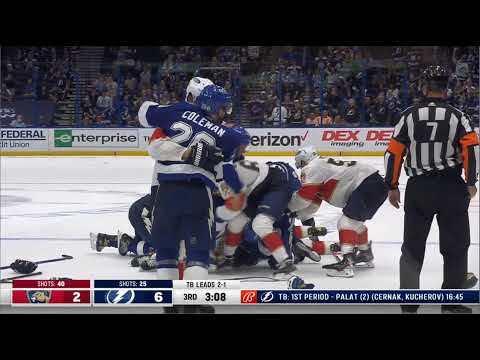 NHL Fight - Panthers @ Lightning - Royal Rumble - 22 05 2021