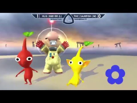 Sm4sh@Mines 19 - HLG|SSB100 [L] (Olimar) Vs. THC|SAMFISH [W] (Villager) - Grand Finals