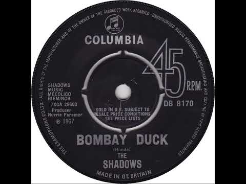 UK New Entry 1967 (116) The Shadows - Bombay Duck