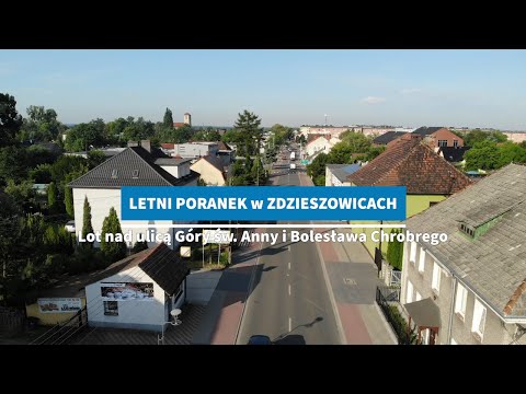 Ulica Góry św. Anny oraz Bolesława Chrobrego w Zdzieszowicach