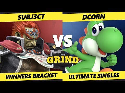 Smash Ultimate Tournament - SUBJ3CT (Ganondorf) Vs. DCorn (Yoshi) - The Grind 83 Winners Top 24
