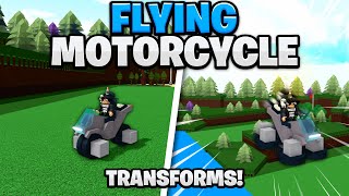 *NEW* FLYING MOTORCYCLE | Build a Boat for Treasure