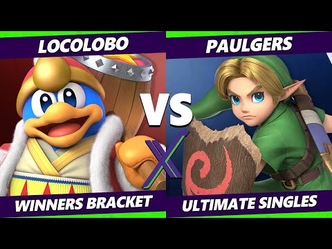 S@X 411 Winners Bracket - LocoLobo (Dedede) Vs. Paulgers (Young Link) Smash Ultimate - SSBU