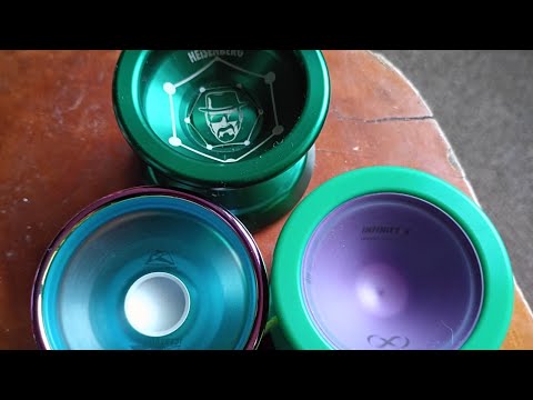 IYOYO Iceberg Heisenberg and the Infinity X. German YOYO engineering at It's finest. 
